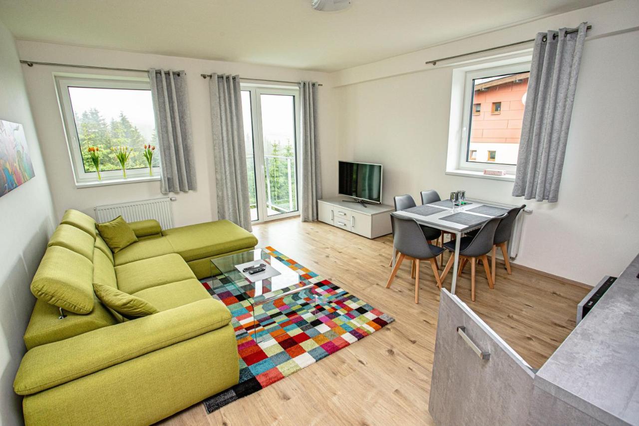 Green Apartment Klinovec By Mountain Ways Loučná pod Klínovcem Esterno foto